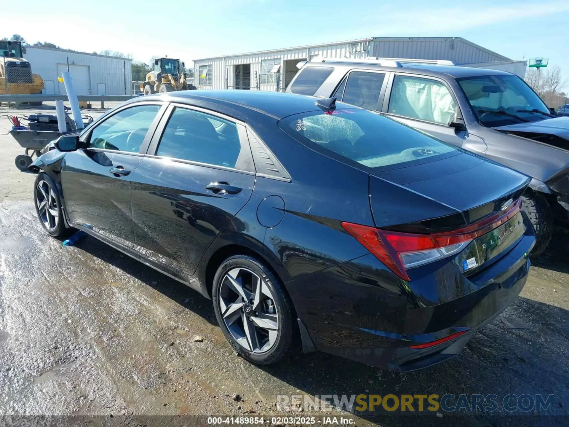 3 Фотография поврежденного автомобиля KMHLS4AG7PU572241 HYUNDAI ELANTRA 2023