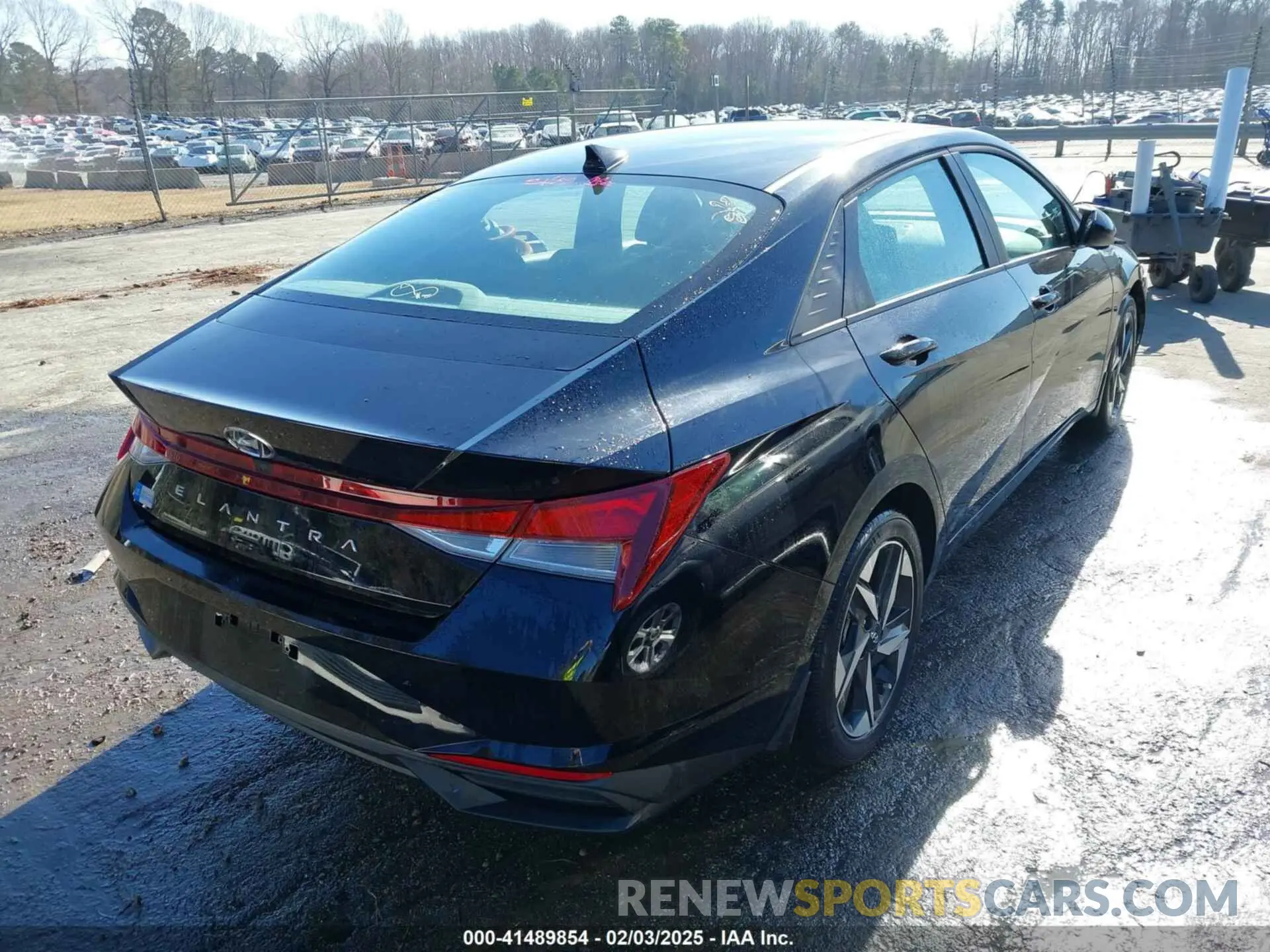 4 Фотография поврежденного автомобиля KMHLS4AG7PU572241 HYUNDAI ELANTRA 2023