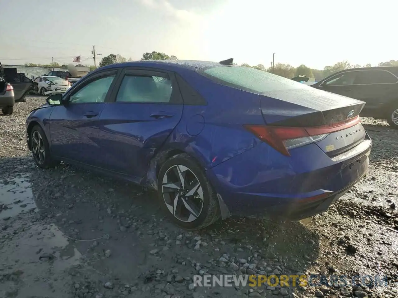 2 Photograph of a damaged car KMHLS4AG7PU629439 HYUNDAI ELANTRA 2023