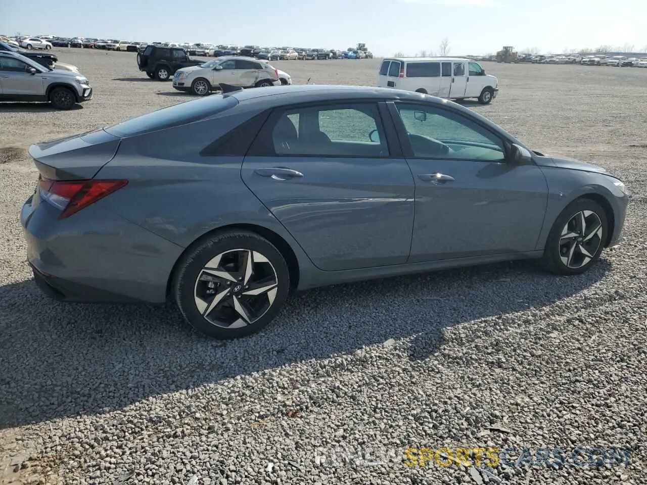 3 Фотография поврежденного автомобиля KMHLS4AG8PU405631 HYUNDAI ELANTRA 2023