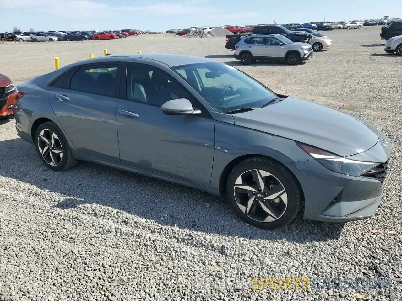 4 Фотография поврежденного автомобиля KMHLS4AG8PU405631 HYUNDAI ELANTRA 2023