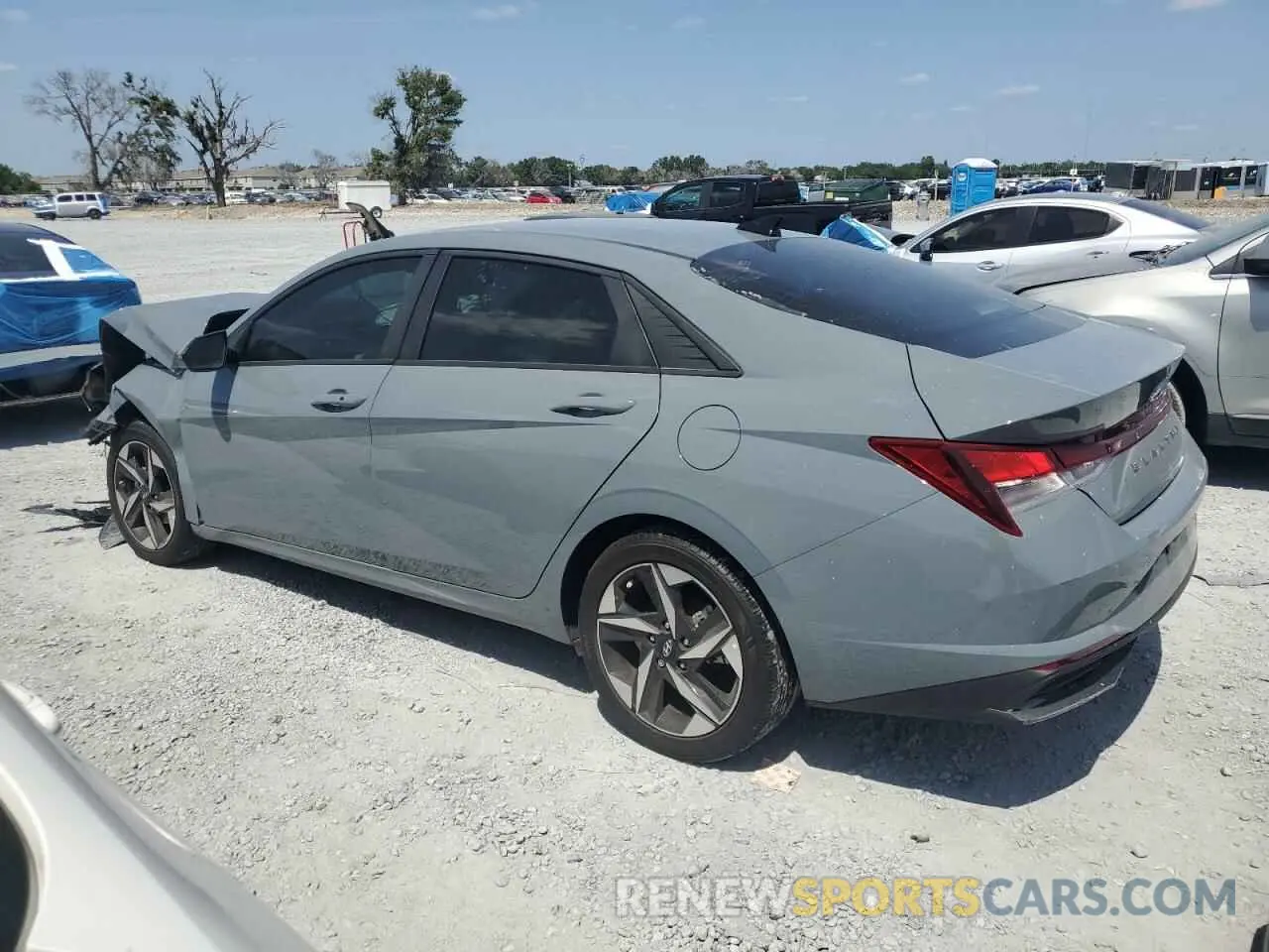 2 Photograph of a damaged car KMHLS4AG8PU426303 HYUNDAI ELANTRA 2023