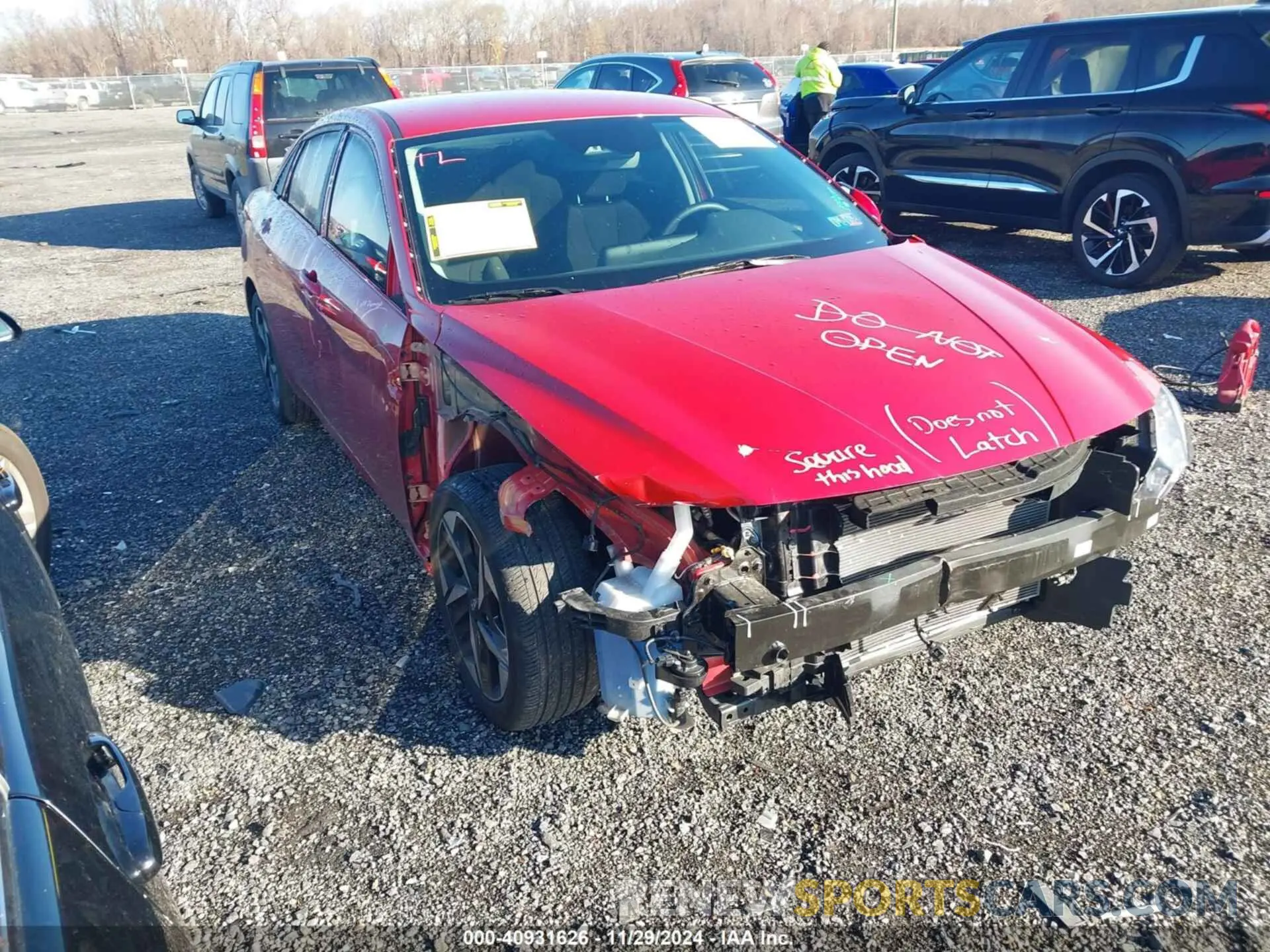 1 Фотография поврежденного автомобиля KMHLS4AG8PU489918 HYUNDAI ELANTRA 2023