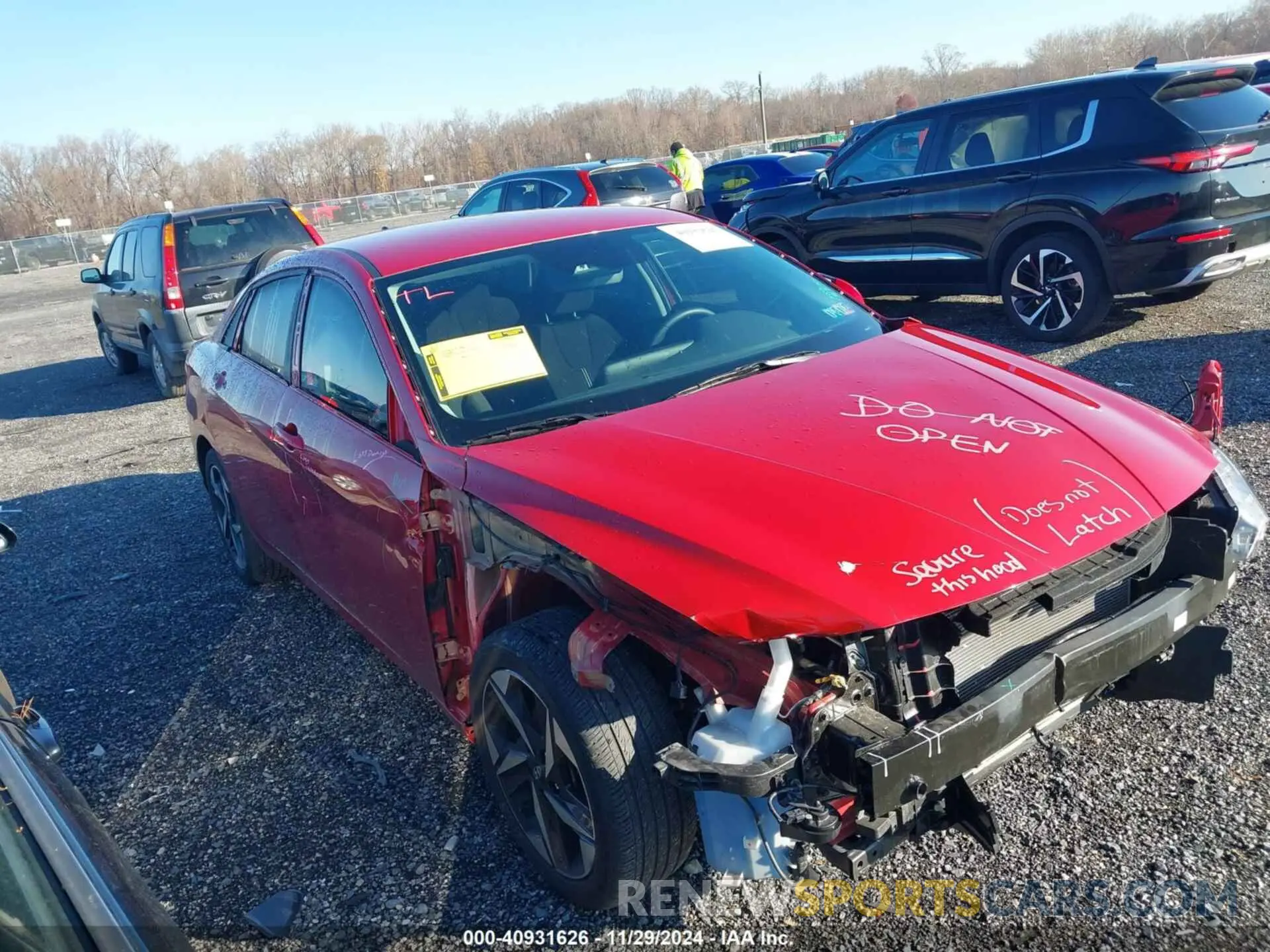 13 Фотография поврежденного автомобиля KMHLS4AG8PU489918 HYUNDAI ELANTRA 2023