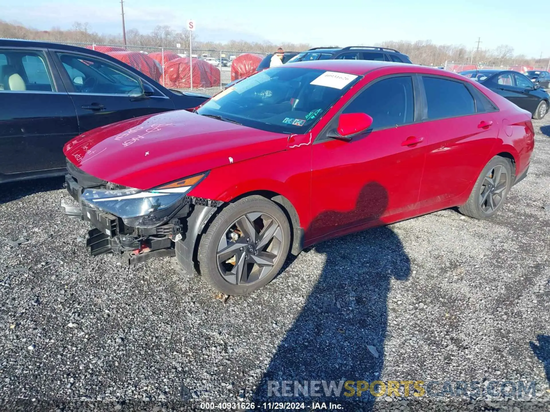 2 Фотография поврежденного автомобиля KMHLS4AG8PU489918 HYUNDAI ELANTRA 2023