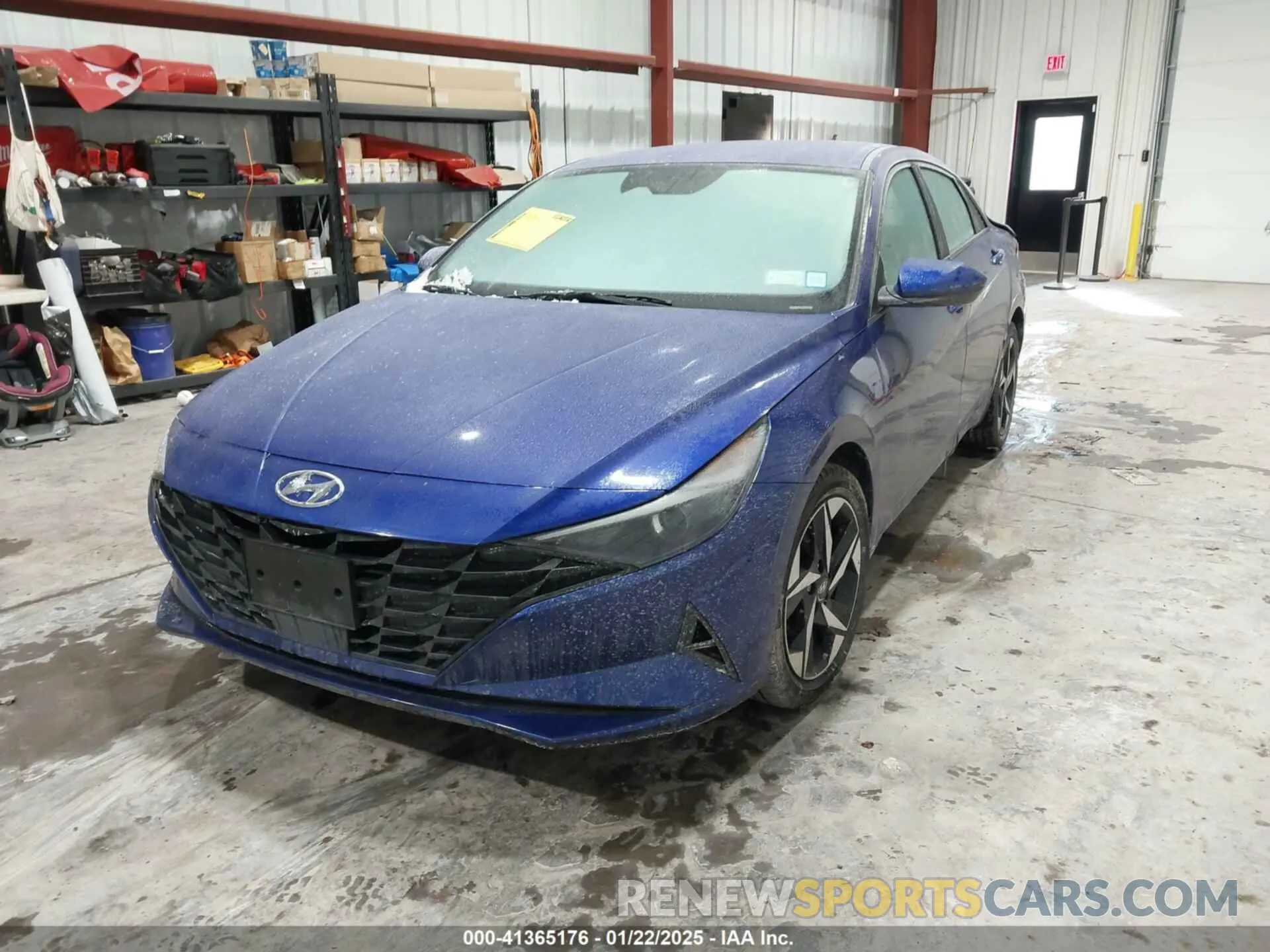 2 Фотография поврежденного автомобиля KMHLS4AG8PU567324 HYUNDAI ELANTRA 2023