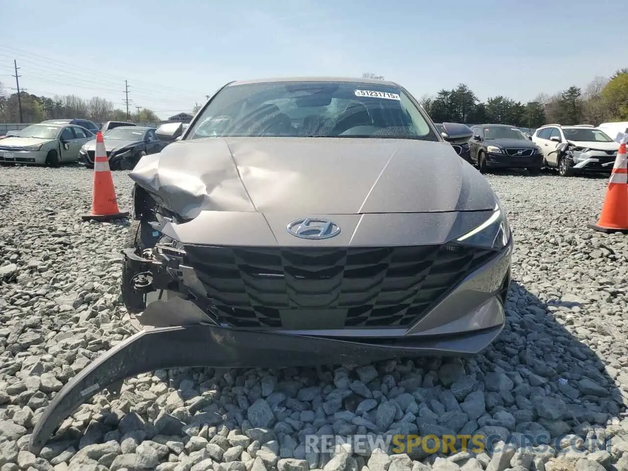 5 Фотография поврежденного автомобиля KMHLS4AG8PU571065 HYUNDAI ELANTRA 2023