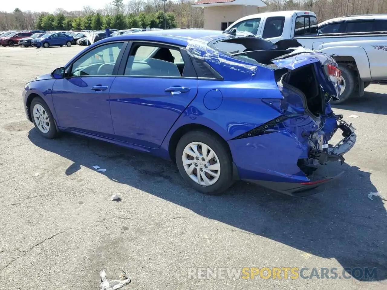 2 Photograph of a damaged car KMHLS4AG8PU615582 HYUNDAI ELANTRA 2023