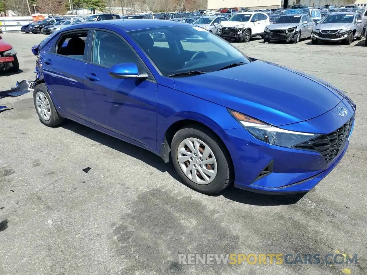 4 Photograph of a damaged car KMHLS4AG8PU615582 HYUNDAI ELANTRA 2023