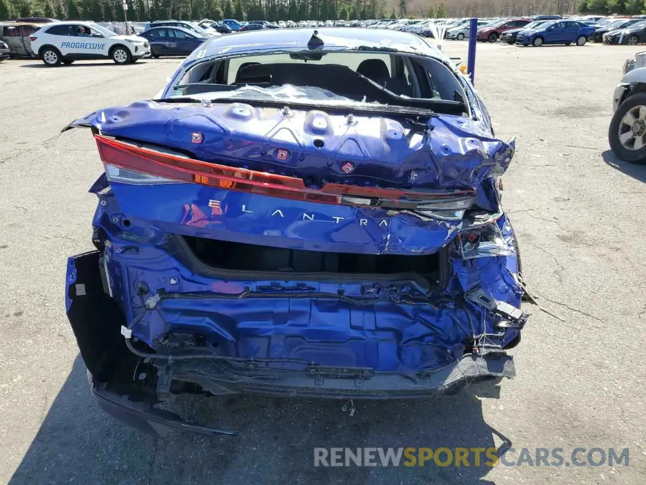 6 Photograph of a damaged car KMHLS4AG8PU615582 HYUNDAI ELANTRA 2023