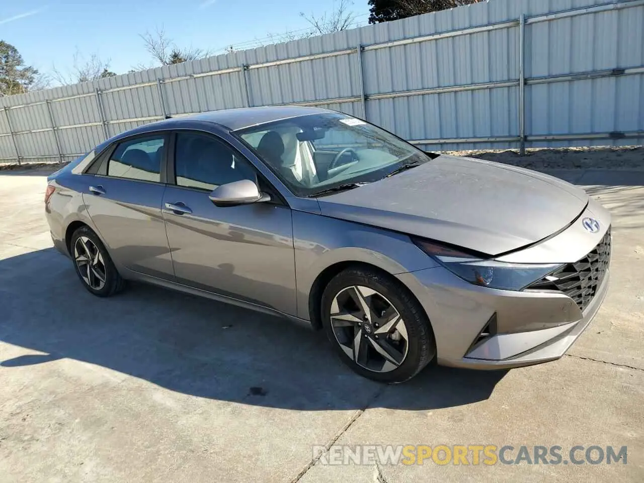 4 Фотография поврежденного автомобиля KMHLS4AG8PU617140 HYUNDAI ELANTRA 2023