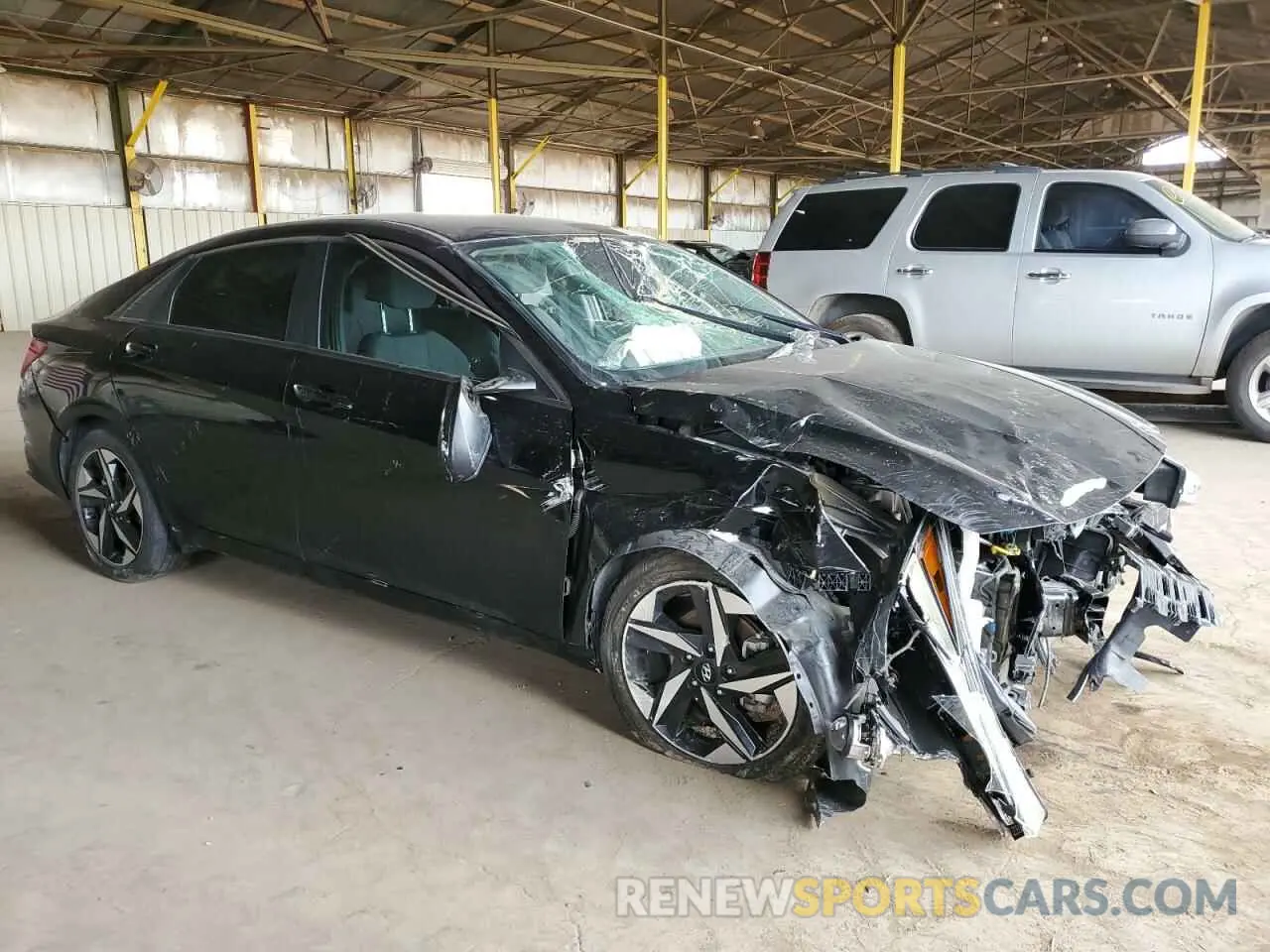 4 Photograph of a damaged car KMHLS4AG9PU426617 HYUNDAI ELANTRA 2023