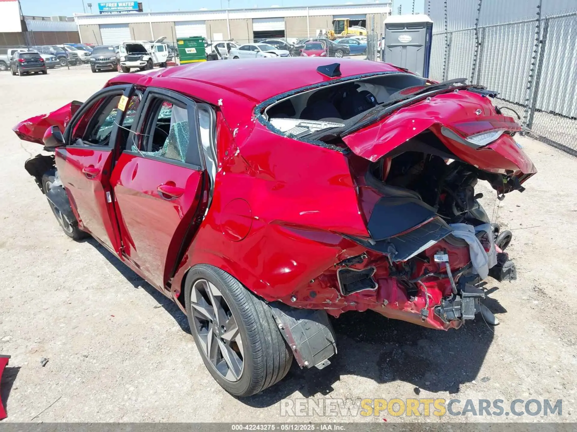 3 Photograph of a damaged car KMHLS4AG9PU453235 HYUNDAI ELANTRA 2023