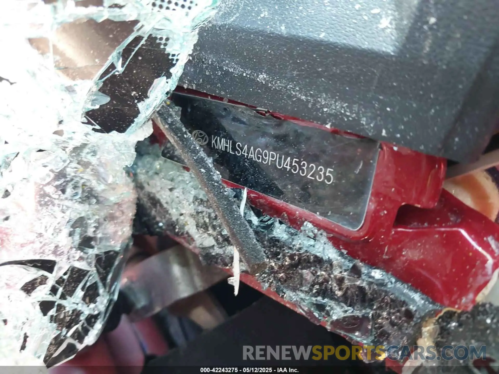 9 Photograph of a damaged car KMHLS4AG9PU453235 HYUNDAI ELANTRA 2023