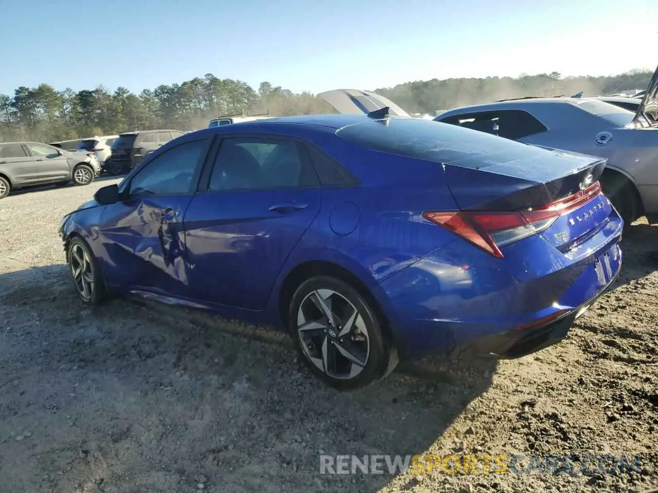 2 Фотография поврежденного автомобиля KMHLS4AG9PU472710 HYUNDAI ELANTRA 2023