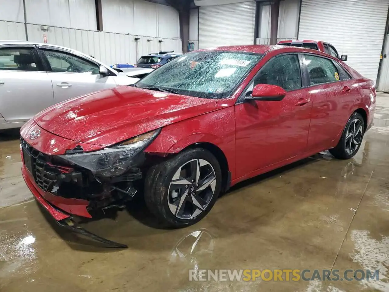 1 Фотография поврежденного автомобиля KMHLS4AG9PU489989 HYUNDAI ELANTRA 2023
