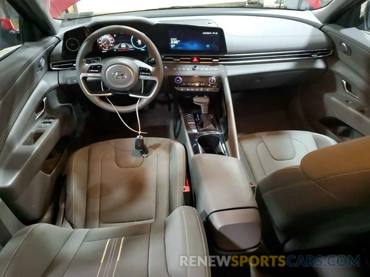 8 Фотография поврежденного автомобиля KMHLS4AG9PU489989 HYUNDAI ELANTRA 2023