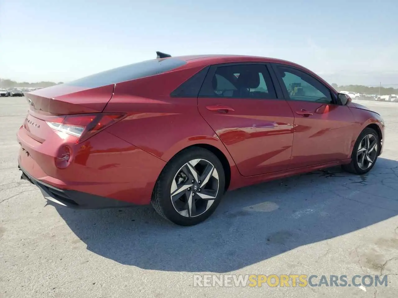 3 Photograph of a damaged car KMHLS4AG9PU497073 HYUNDAI ELANTRA 2023