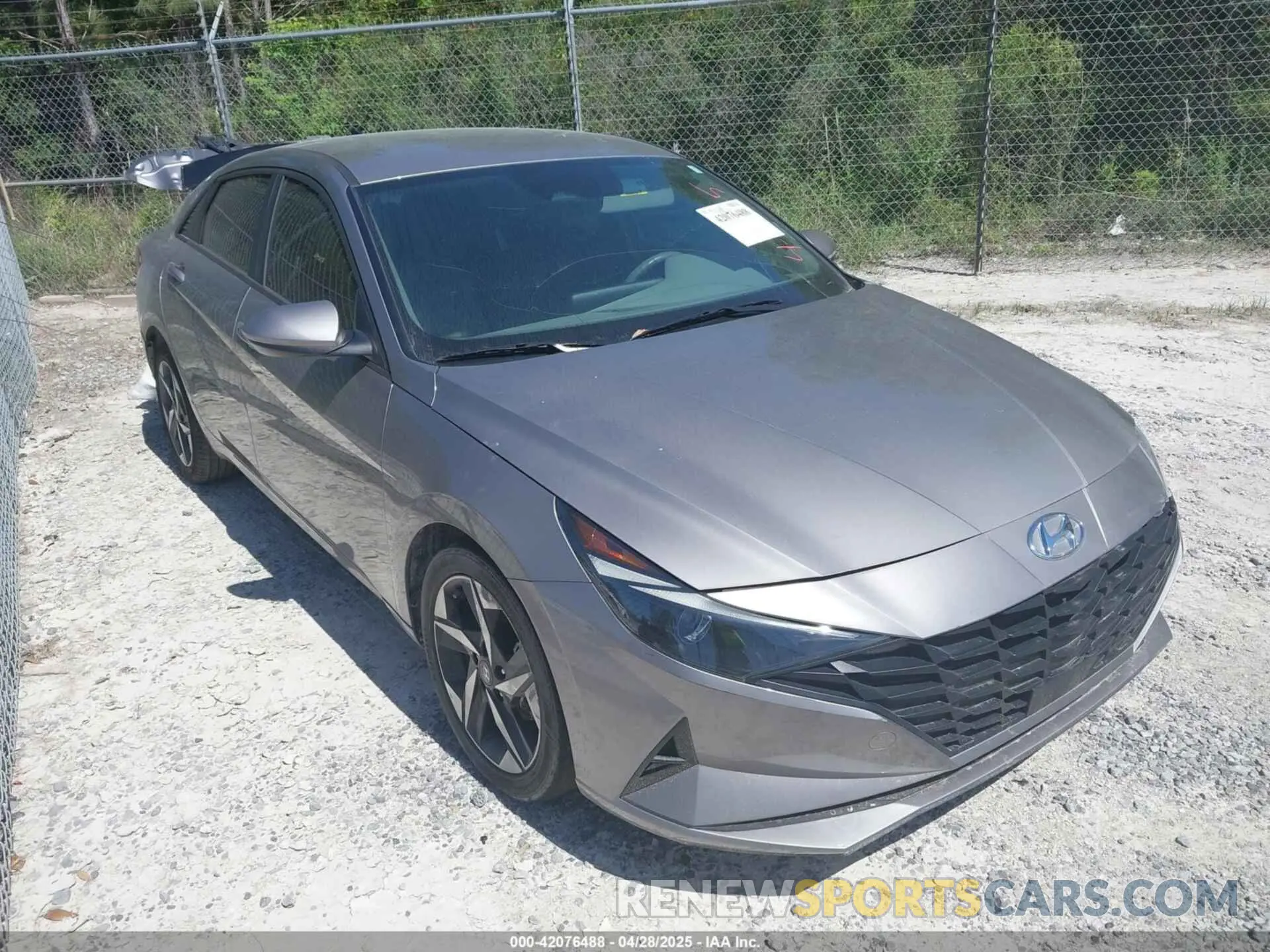 1 Photograph of a damaged car KMHLS4AG9PU553397 HYUNDAI ELANTRA 2023