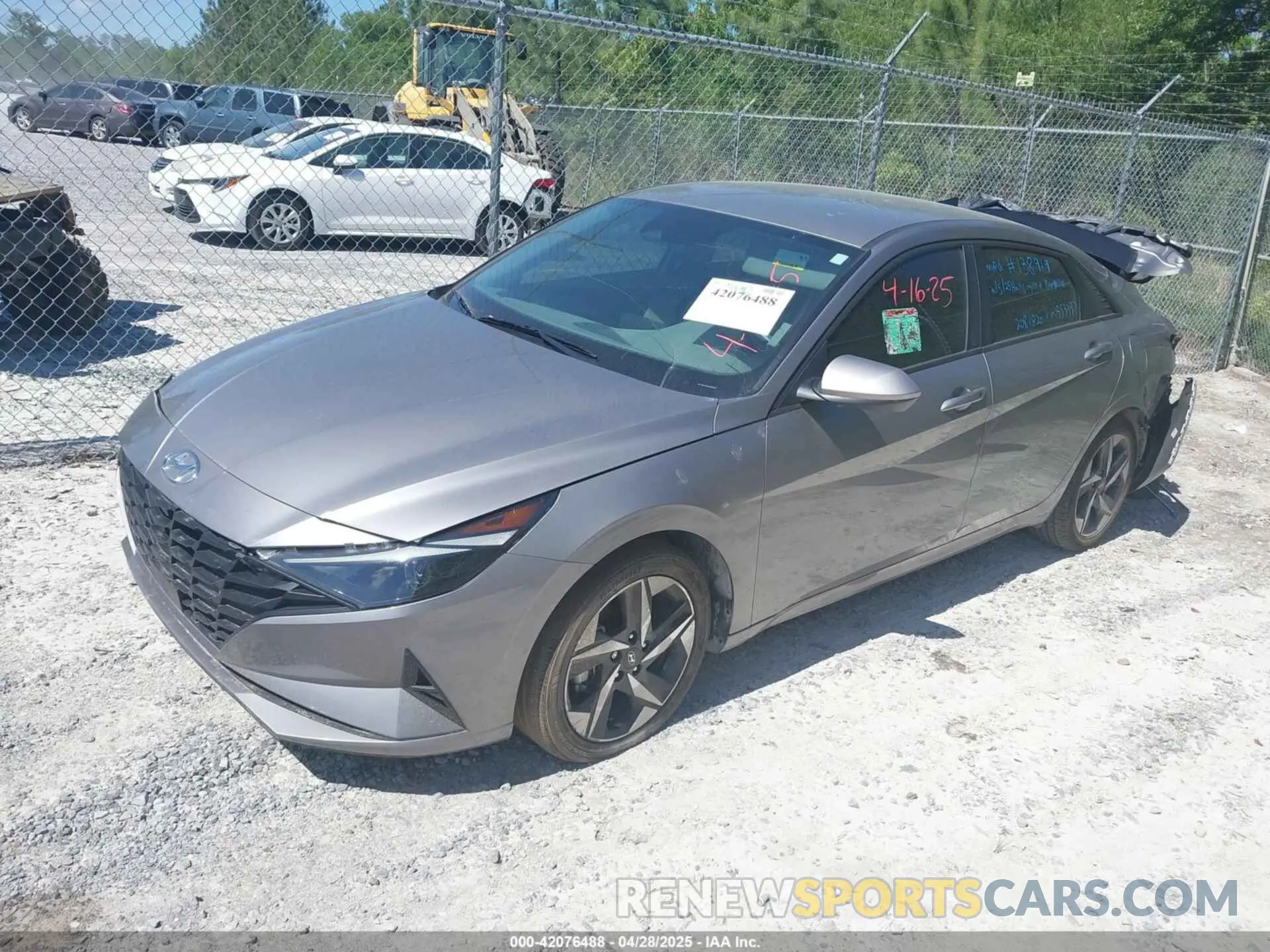 2 Photograph of a damaged car KMHLS4AG9PU553397 HYUNDAI ELANTRA 2023