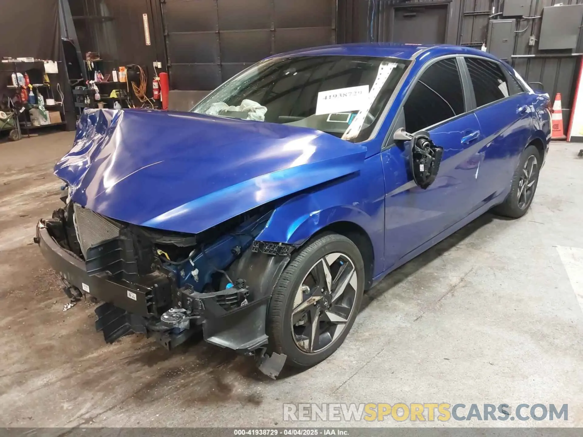 2 Фотография поврежденного автомобиля KMHLS4AG9PU558924 HYUNDAI ELANTRA 2023