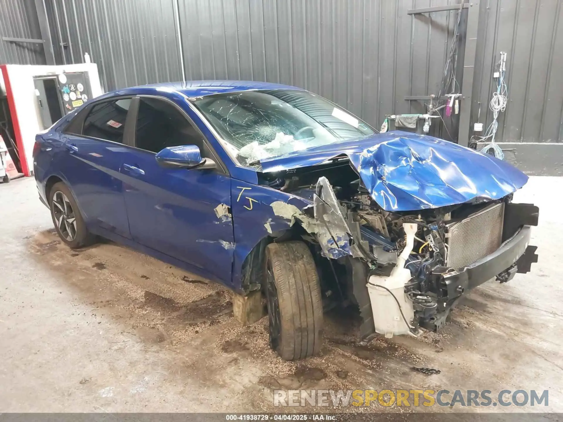 6 Фотография поврежденного автомобиля KMHLS4AG9PU558924 HYUNDAI ELANTRA 2023