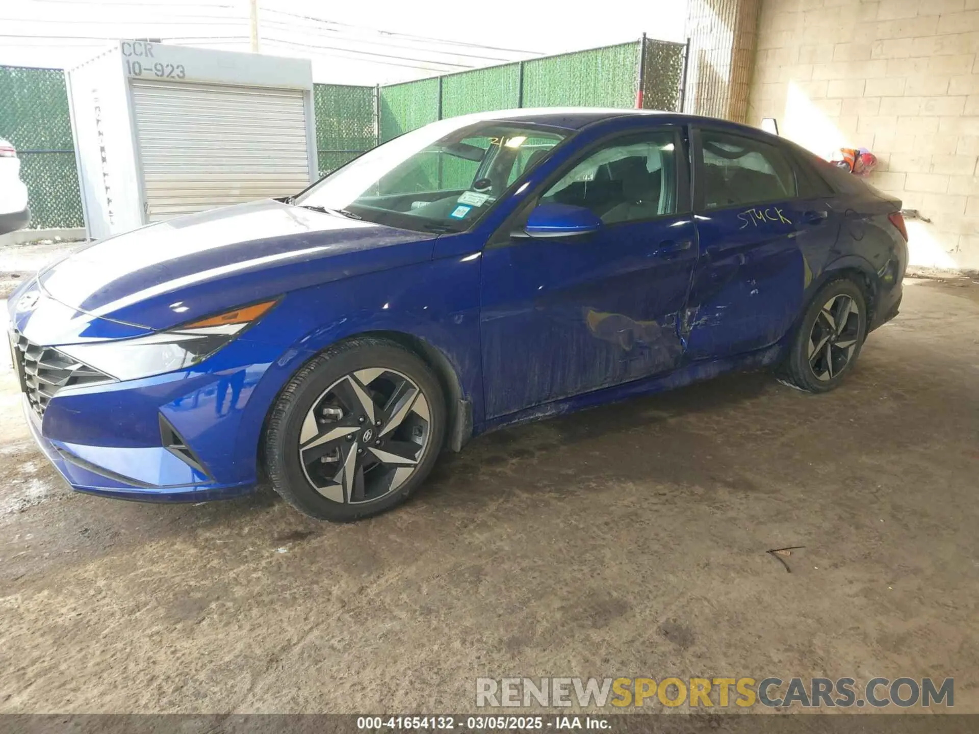 2 Фотография поврежденного автомобиля KMHLS4AG9PU559751 HYUNDAI ELANTRA 2023