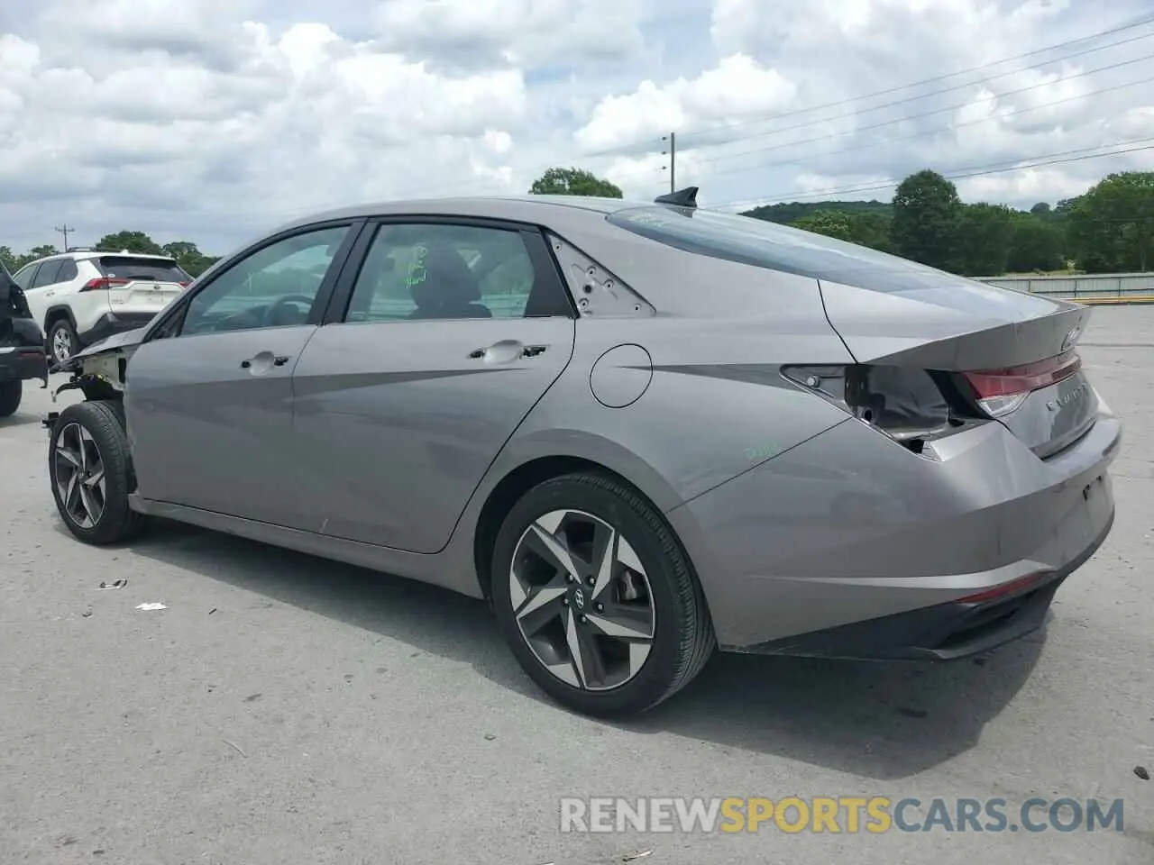 2 Photograph of a damaged car KMHLS4AG9PU576372 HYUNDAI ELANTRA 2023