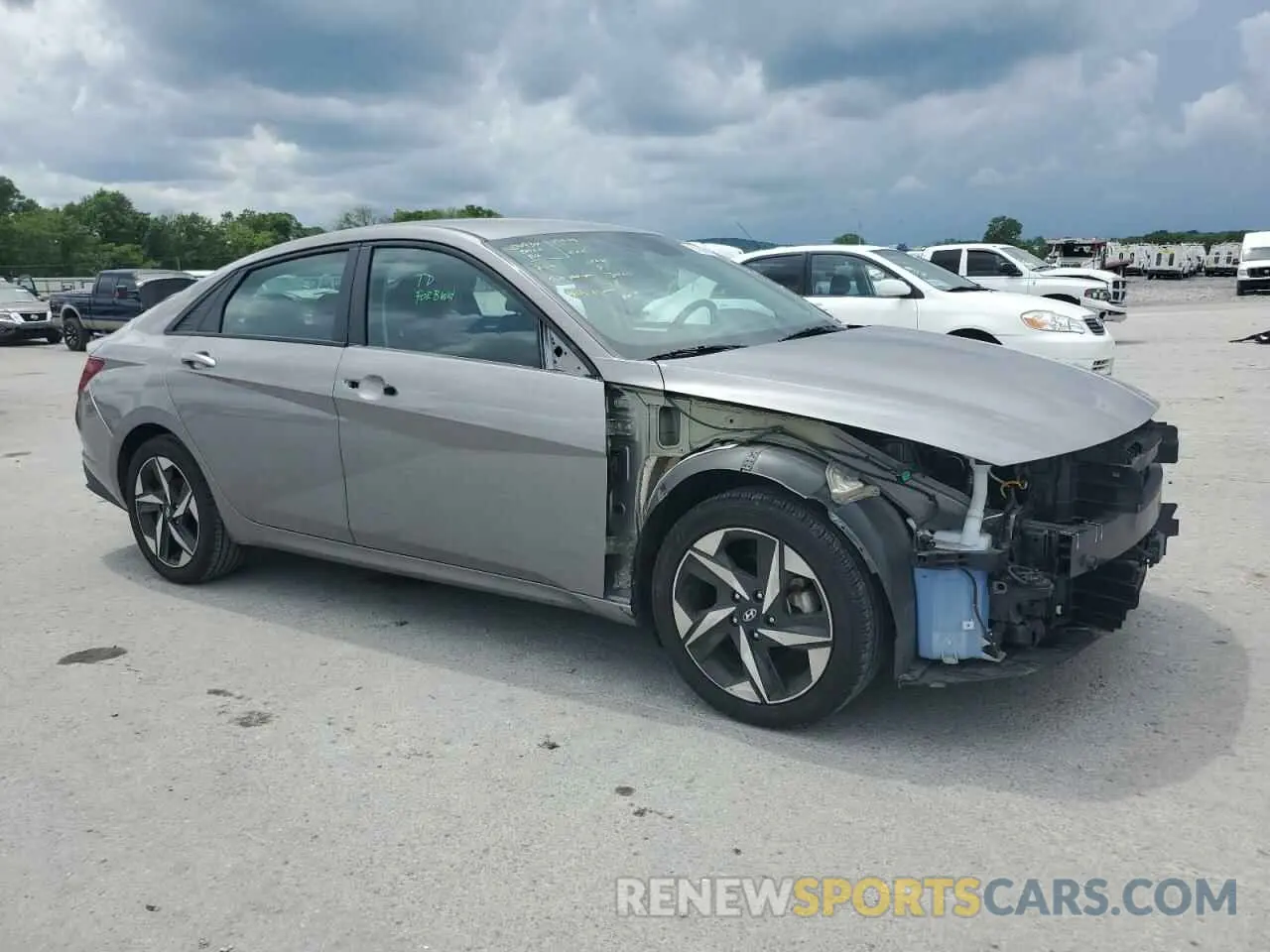 4 Photograph of a damaged car KMHLS4AG9PU576372 HYUNDAI ELANTRA 2023