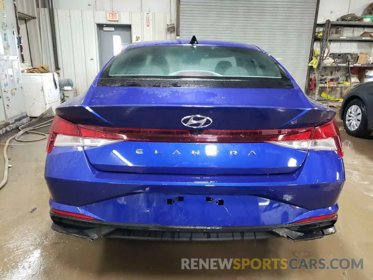 6 Фотография поврежденного автомобиля KMHLS4AG9PU593835 HYUNDAI ELANTRA 2023