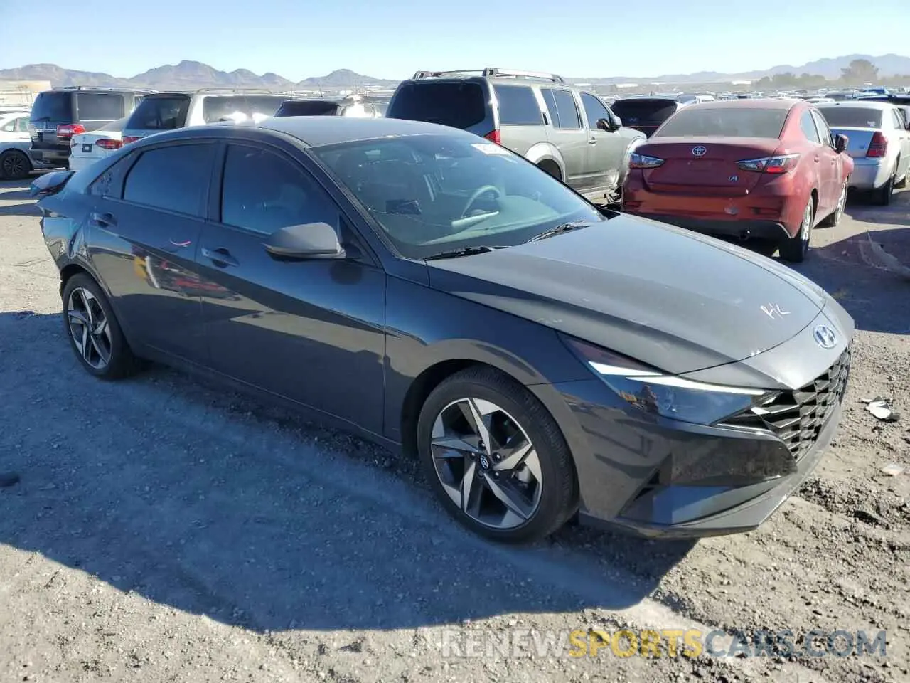4 Photograph of a damaged car KMHLS4AG9PU601500 HYUNDAI ELANTRA 2023