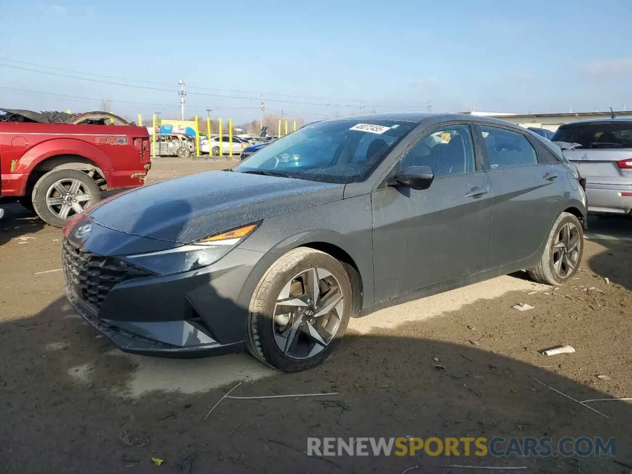 1 Фотография поврежденного автомобиля KMHLS4AG9PU605207 HYUNDAI ELANTRA 2023