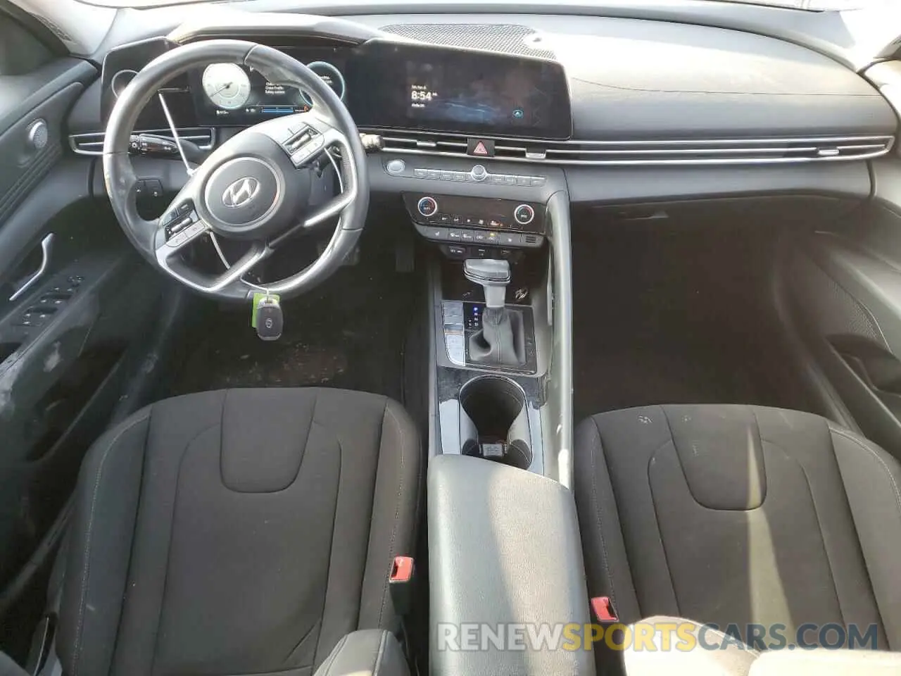 8 Фотография поврежденного автомобиля KMHLS4AG9PU605207 HYUNDAI ELANTRA 2023