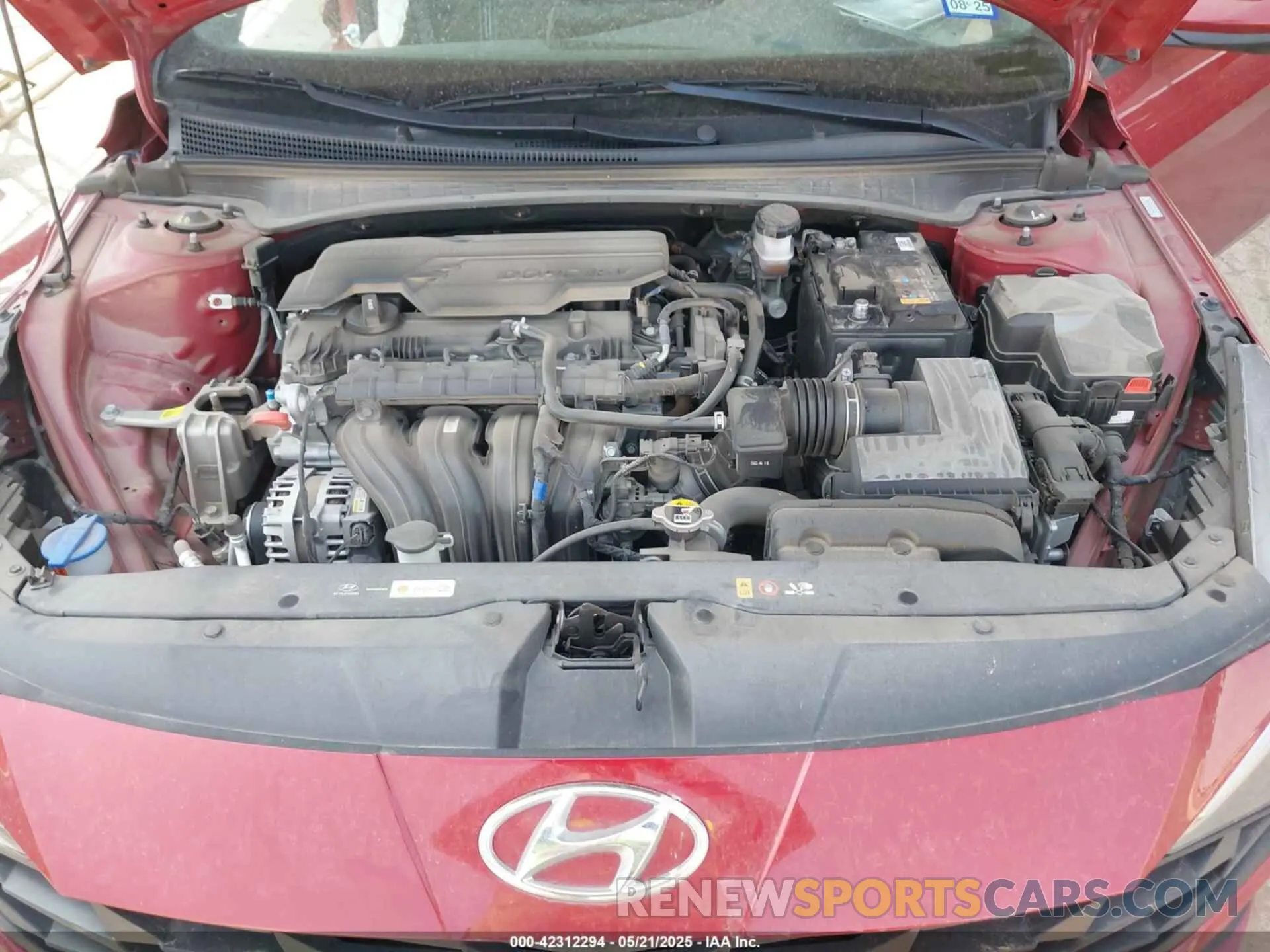 10 Photograph of a damaged car KMHLS4AG9PU621861 HYUNDAI ELANTRA 2023