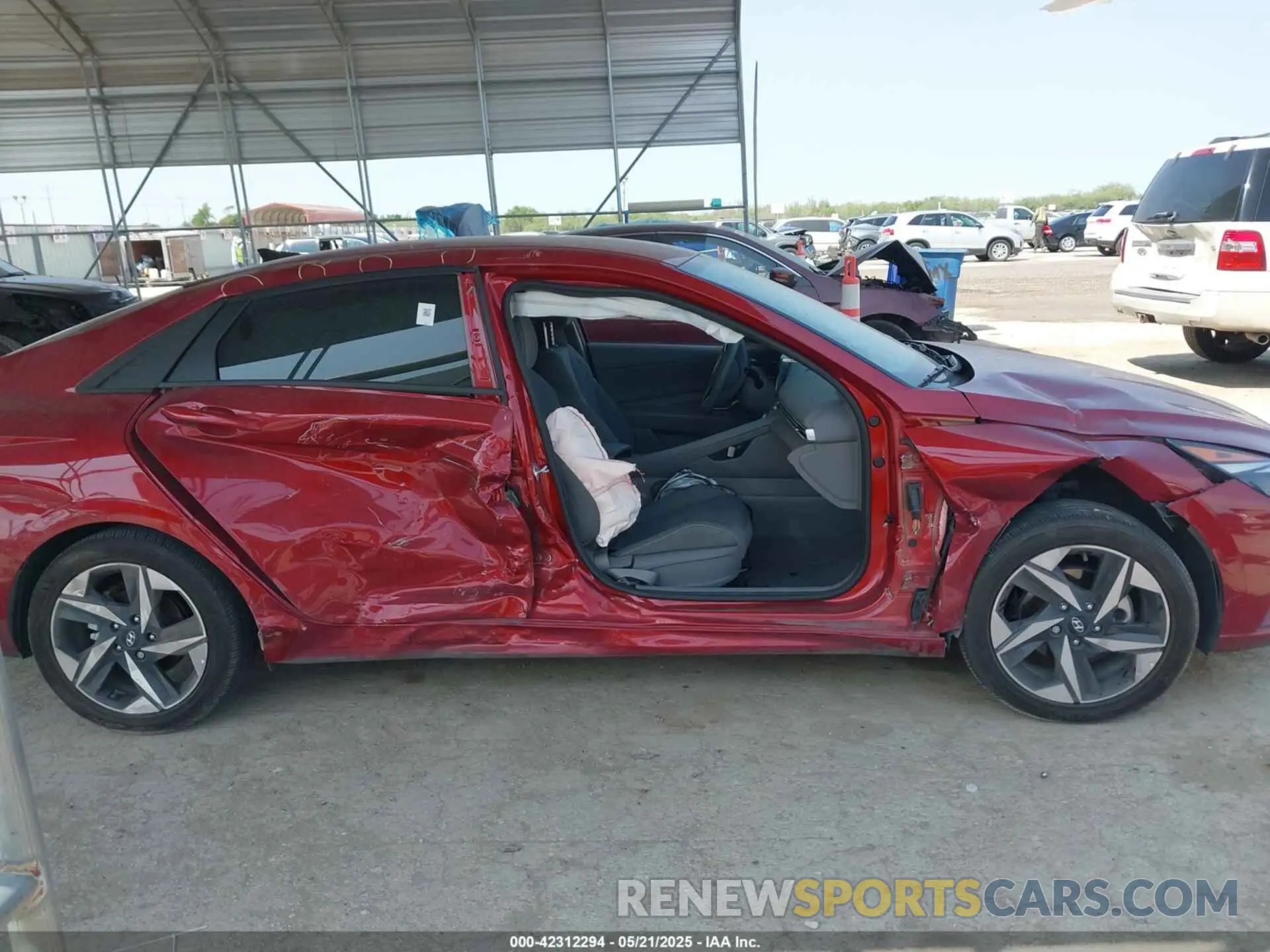 13 Photograph of a damaged car KMHLS4AG9PU621861 HYUNDAI ELANTRA 2023