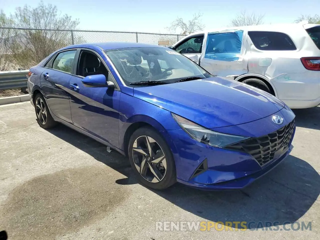 4 Photograph of a damaged car KMHLS4AG9PU633170 HYUNDAI ELANTRA 2023