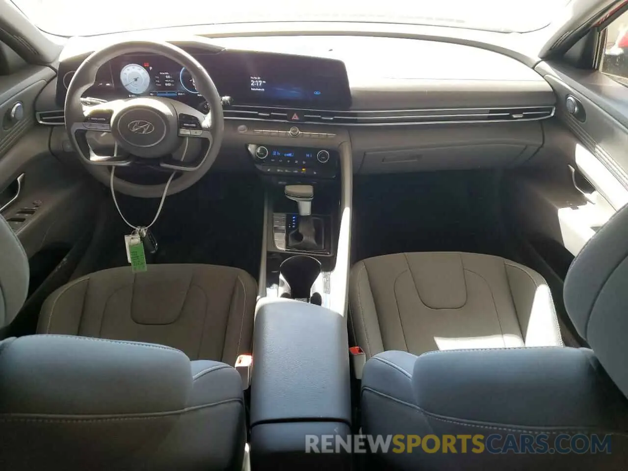 8 Фотография поврежденного автомобиля KMHLS4AGXPU387634 HYUNDAI ELANTRA 2023