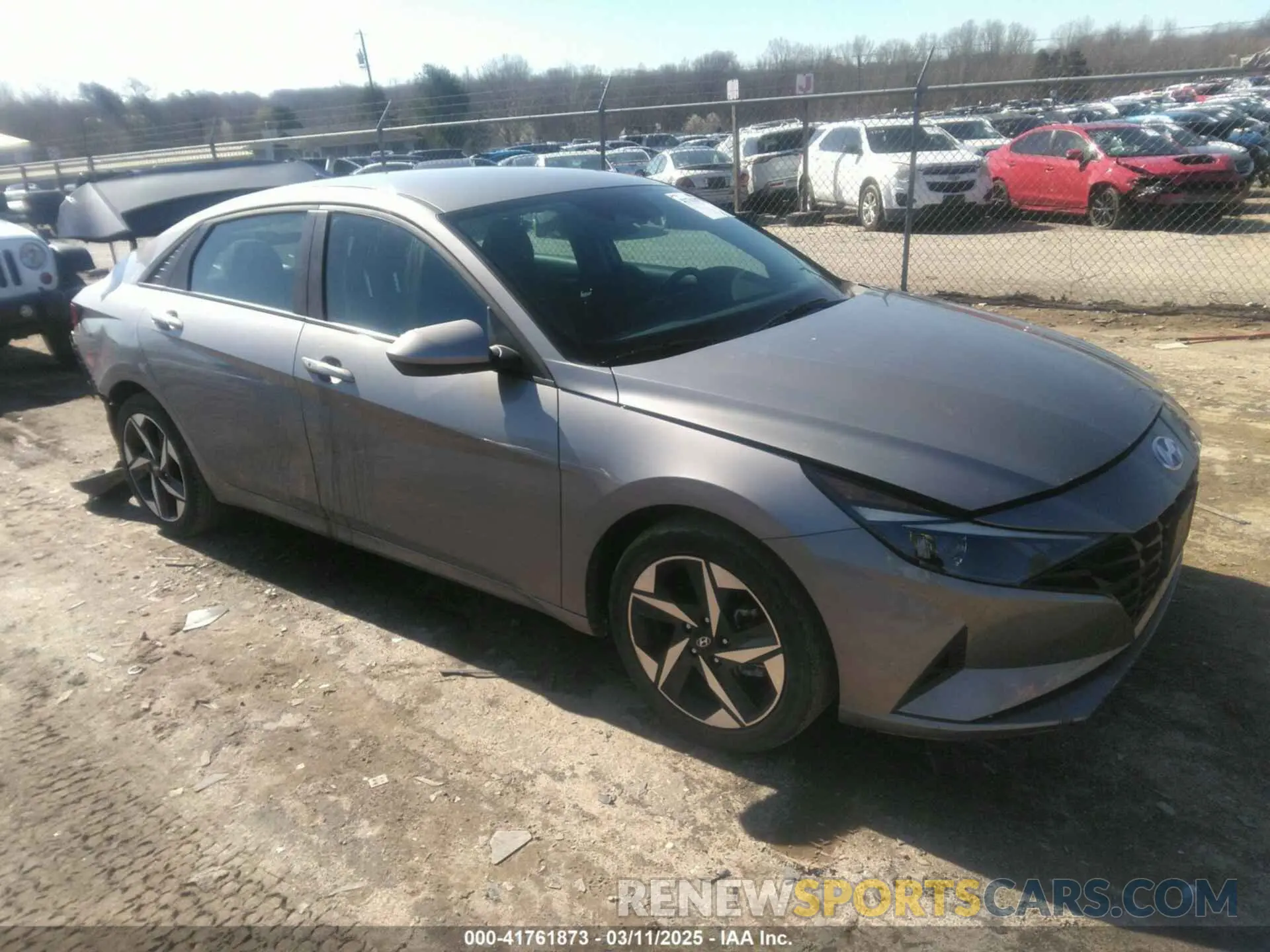 1 Фотография поврежденного автомобиля KMHLS4AGXPU402648 HYUNDAI ELANTRA 2023