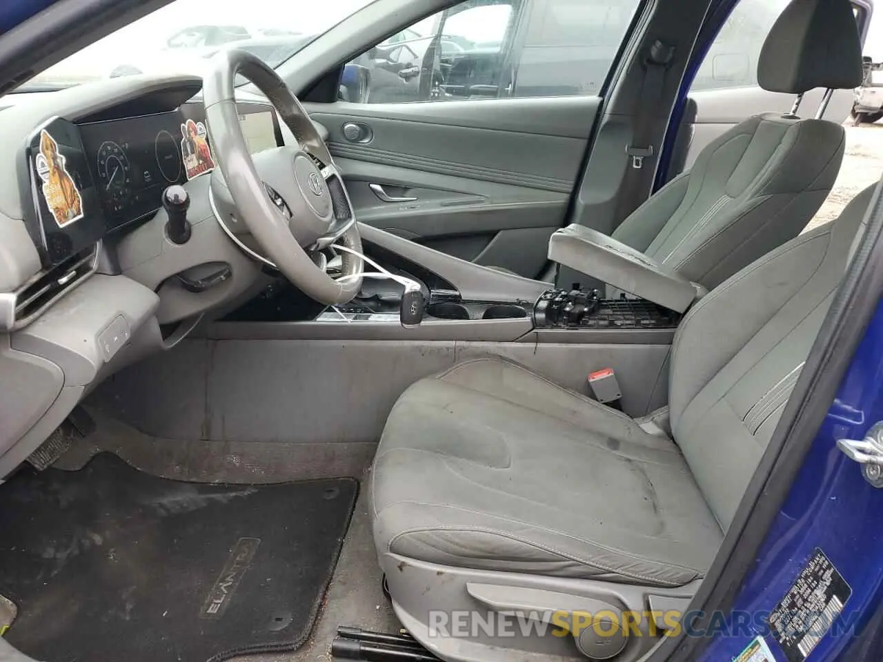 7 Фотография поврежденного автомобиля KMHLS4AGXPU432880 HYUNDAI ELANTRA 2023