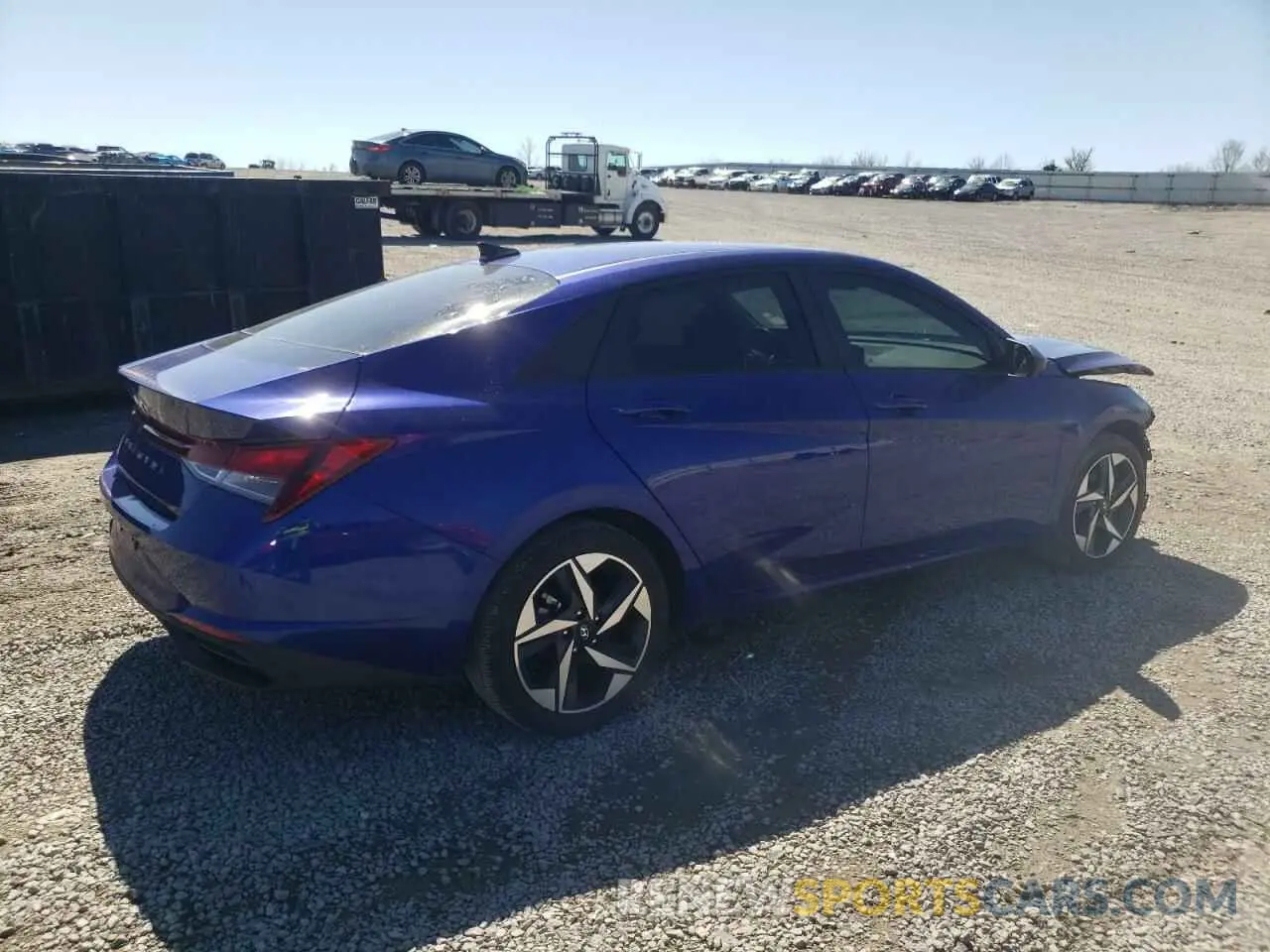 3 Фотография поврежденного автомобиля KMHLS4AGXPU440171 HYUNDAI ELANTRA 2023