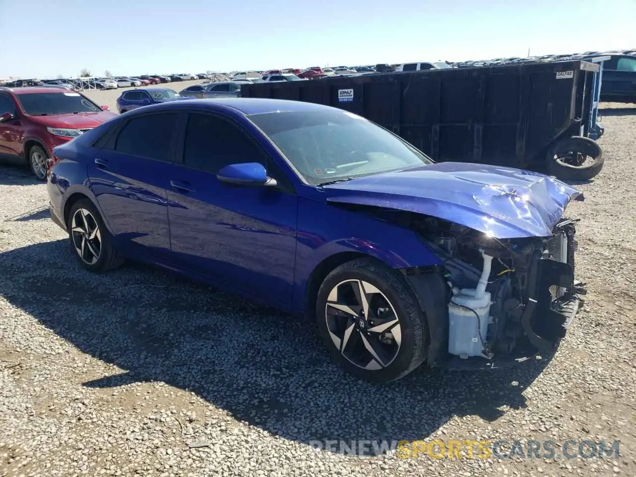4 Фотография поврежденного автомобиля KMHLS4AGXPU440171 HYUNDAI ELANTRA 2023