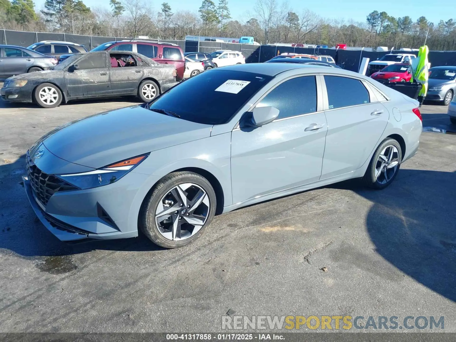 2 Photograph of a damaged car KMHLS4AGXPU447461 HYUNDAI ELANTRA 2023