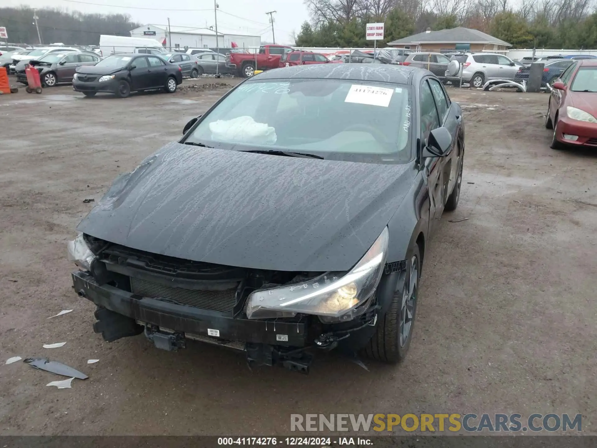 2 Photograph of a damaged car KMHLS4AGXPU551660 HYUNDAI ELANTRA 2023