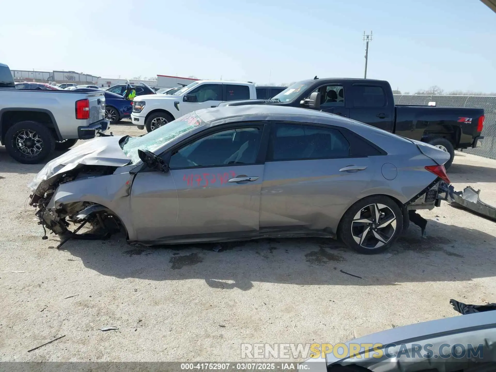 14 Фотография поврежденного автомобиля KMHLS4AGXPU561251 HYUNDAI ELANTRA 2023