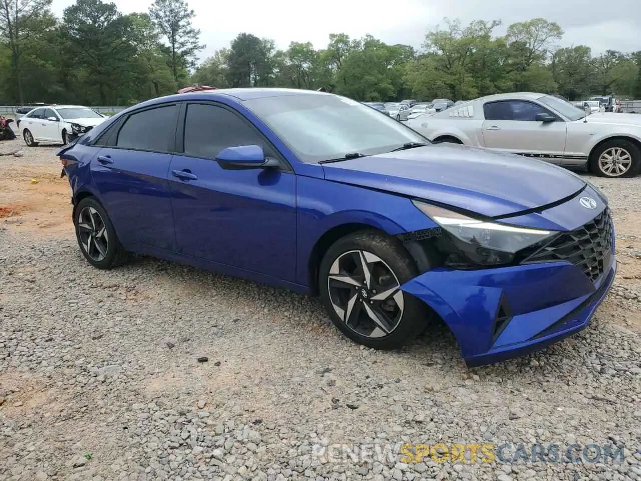4 Photograph of a damaged car KMHLS4AGXPU568927 HYUNDAI ELANTRA 2023