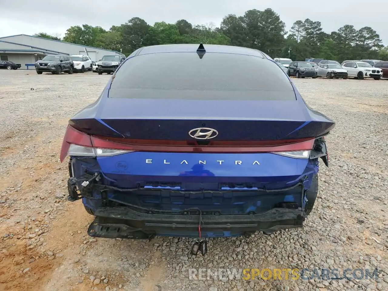 6 Photograph of a damaged car KMHLS4AGXPU568927 HYUNDAI ELANTRA 2023