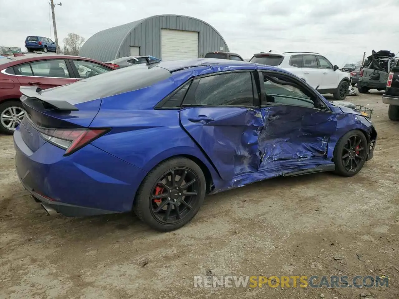 3 Photograph of a damaged car KMHLW4AK0PU016782 HYUNDAI ELANTRA 2023