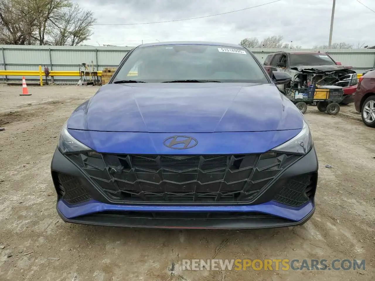 5 Photograph of a damaged car KMHLW4AK0PU016782 HYUNDAI ELANTRA 2023