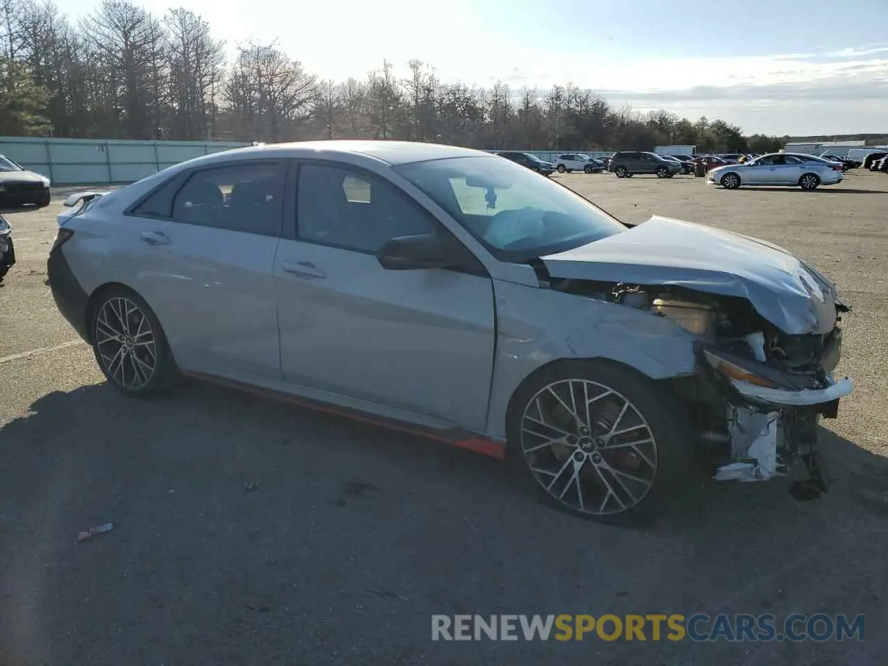 4 Фотография поврежденного автомобиля KMHLW4AK7PU009568 HYUNDAI ELANTRA 2023
