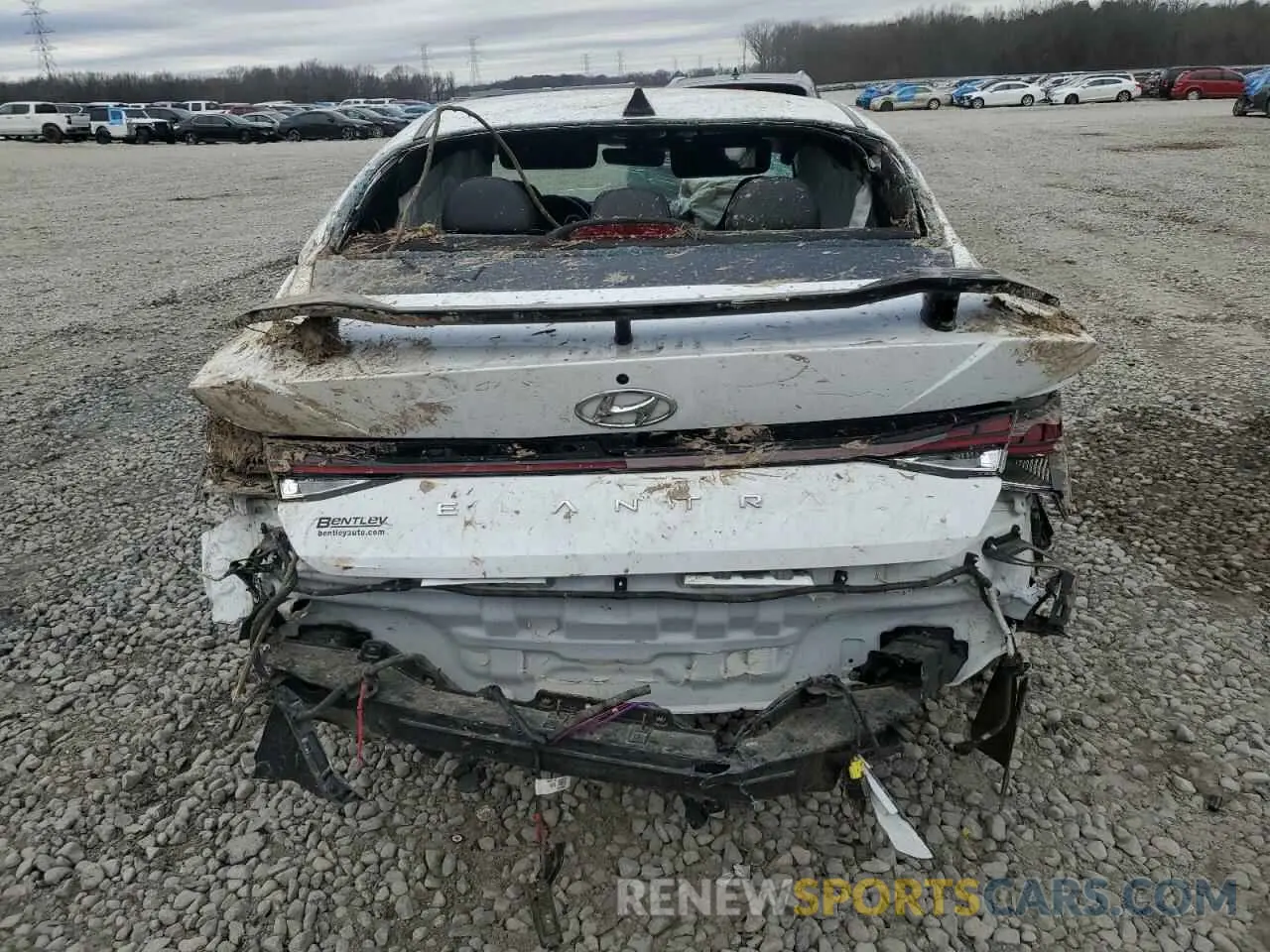 6 Фотография поврежденного автомобиля KMHLW4AK7PU011532 HYUNDAI ELANTRA 2023